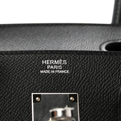 Hermes Epsom Birkin Sellier 30 Black 6 of 11