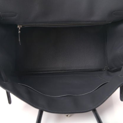 Hermes Chevre Mysore Horseshoe Birkin 35 Rouge H Ardoise 4 of 10