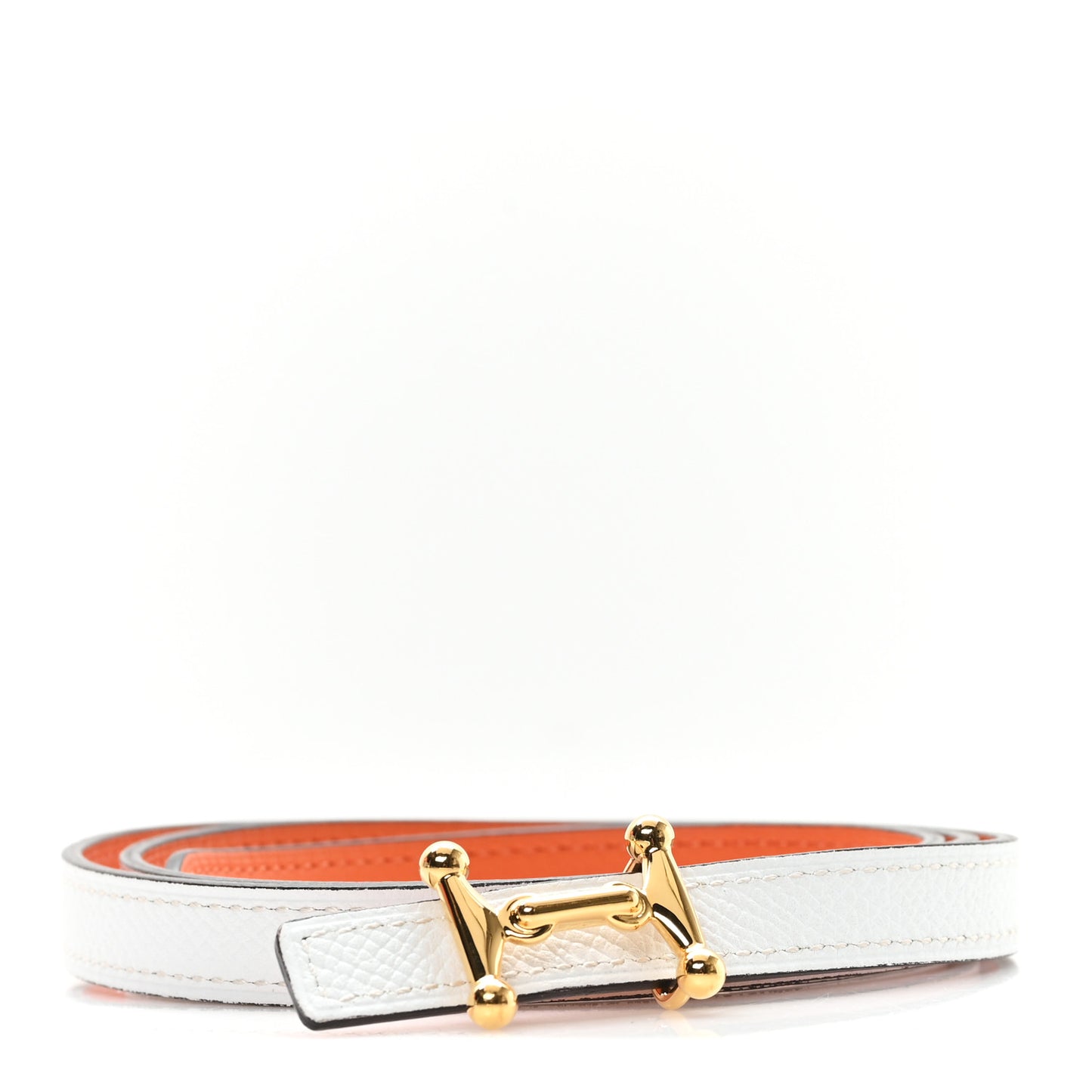 Epsom Swift 13mm Mors H Belt 75 30 White Orange