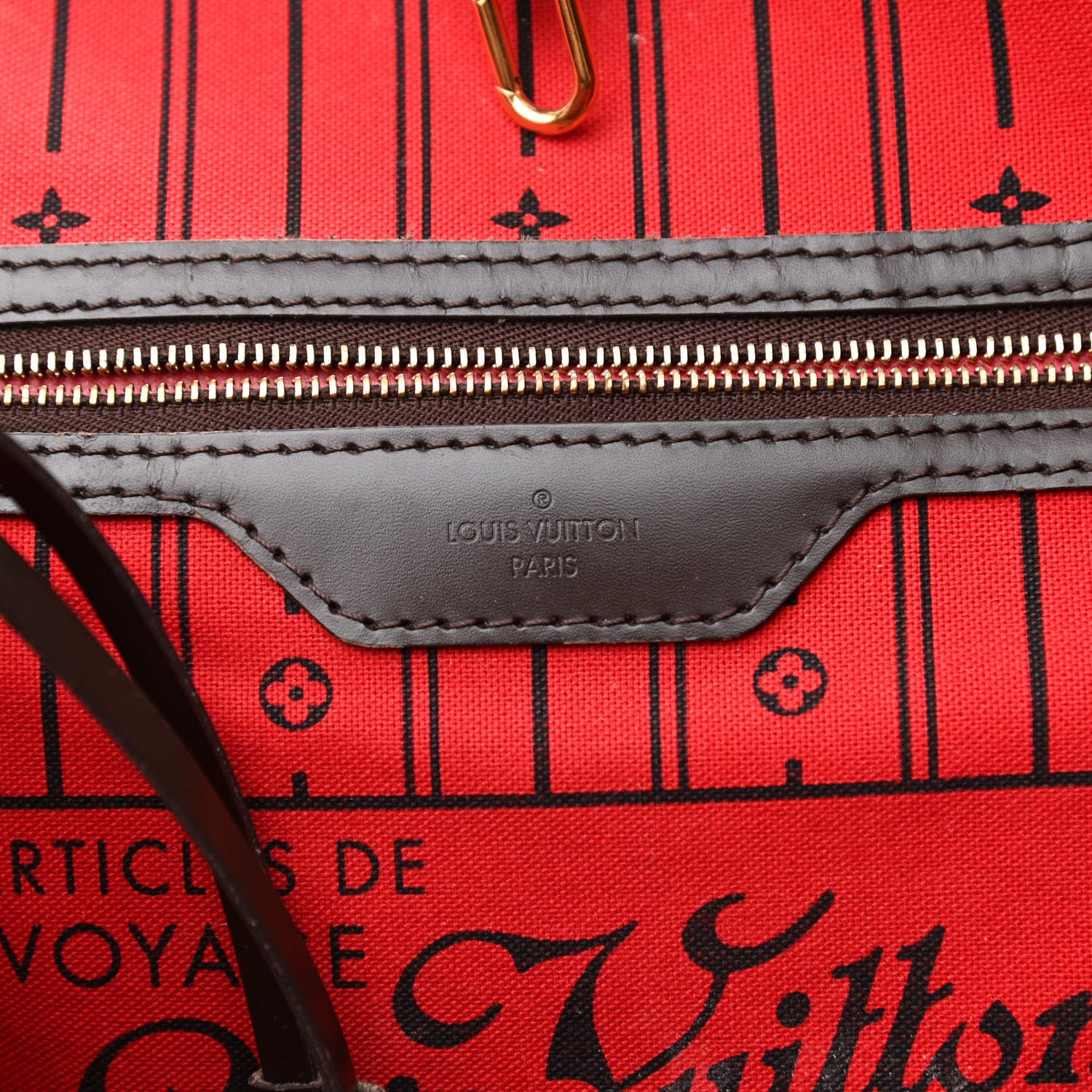 Louis Vuitton Damier Ebene Neverfull GM 6 of 18