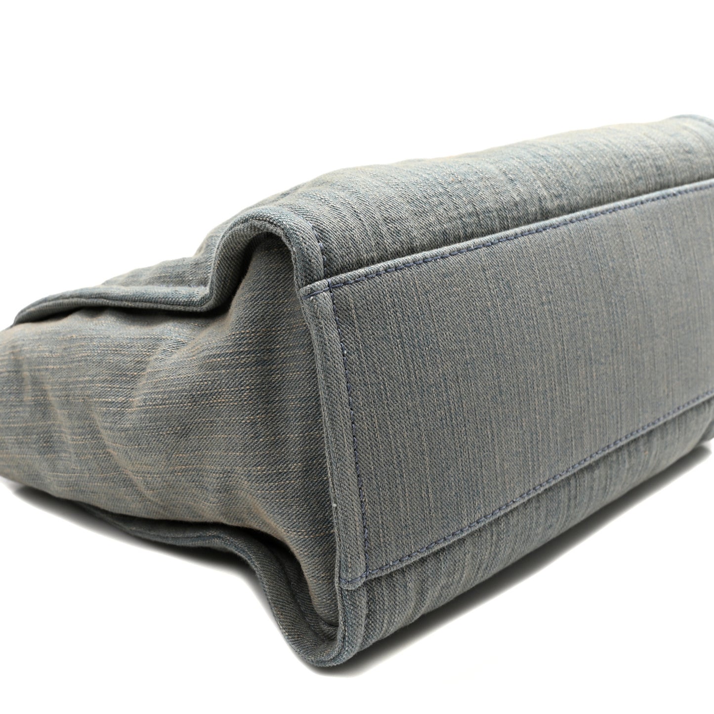 Denim Small Deauville Tote Light Blue