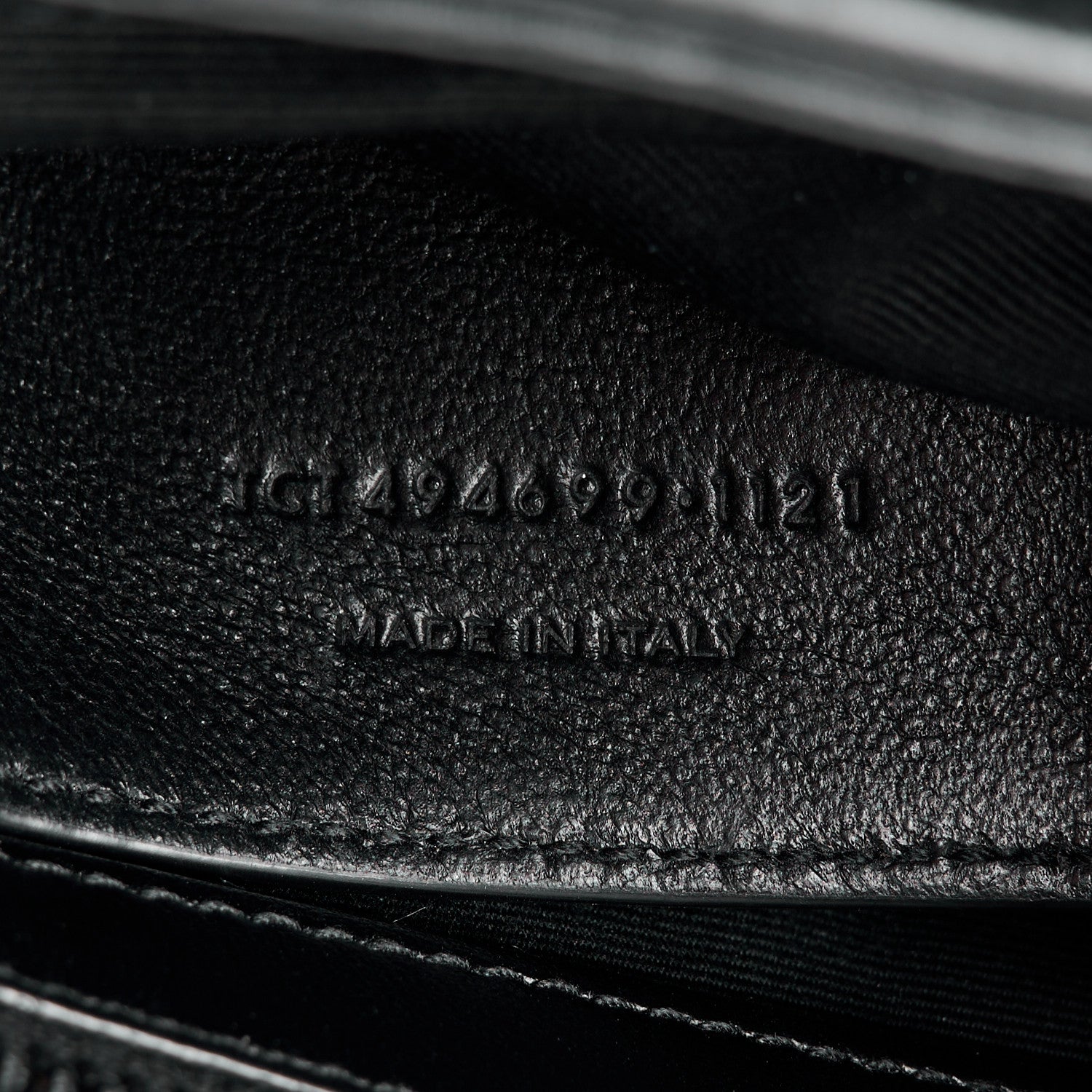 Saint Laurent Calfskin Y Quilted Monogram Monochrome Small Loulou Chain Satchel Black 8 of 12