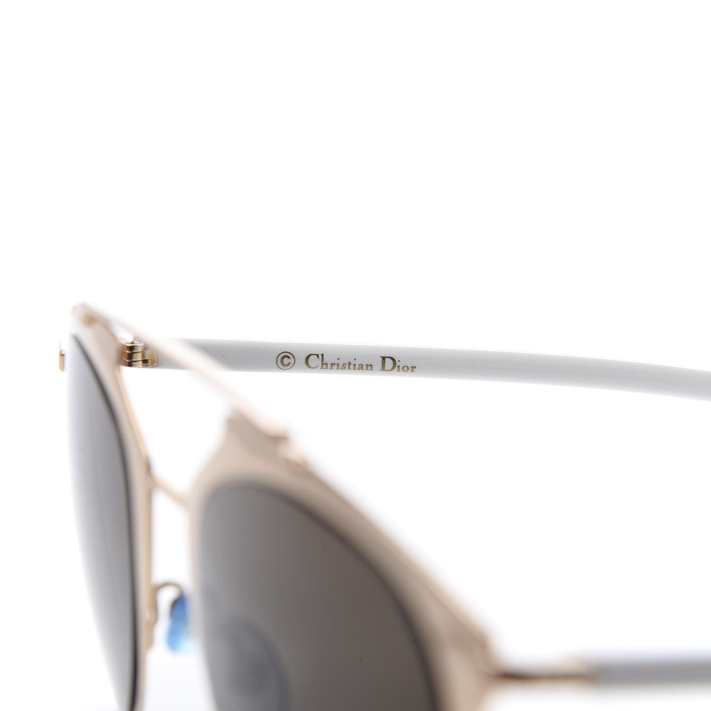 So Real Sunglasses White Gold
