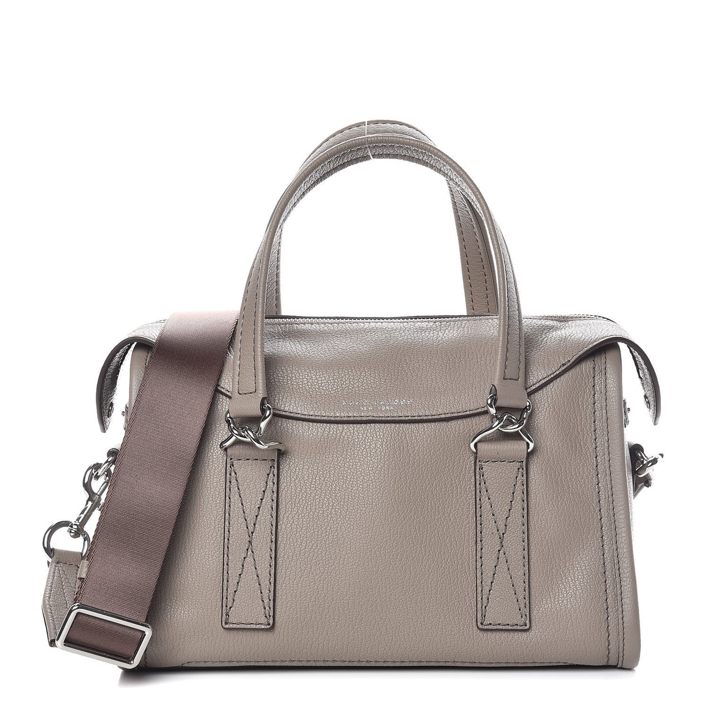 Calfskin Wellington Satchel Mink