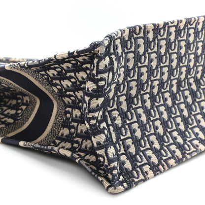 Christian Dior Oblique Large Book Tote Blue Multicolor 8 of 12
