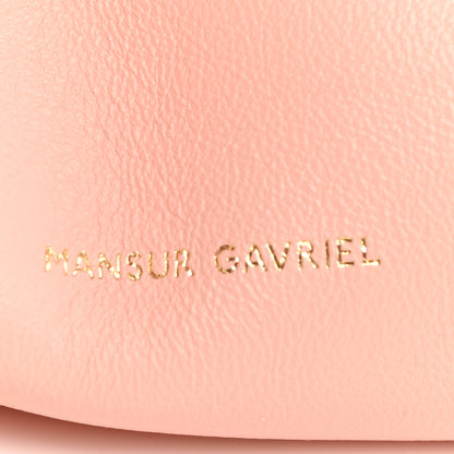 Mansur Gavriel Lambskin Cloud Clutch Rosa Blush 7 of 7
