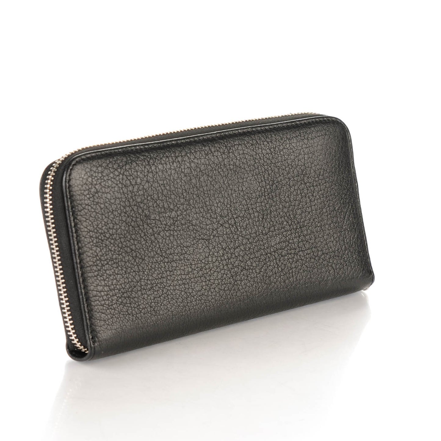 Sugar Goatskin Pandora Zip Around Wallet Black