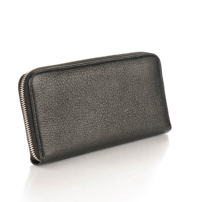 Givenchy Sugar Goatskin Pandora Zip Around Wallet Black 3 of 8