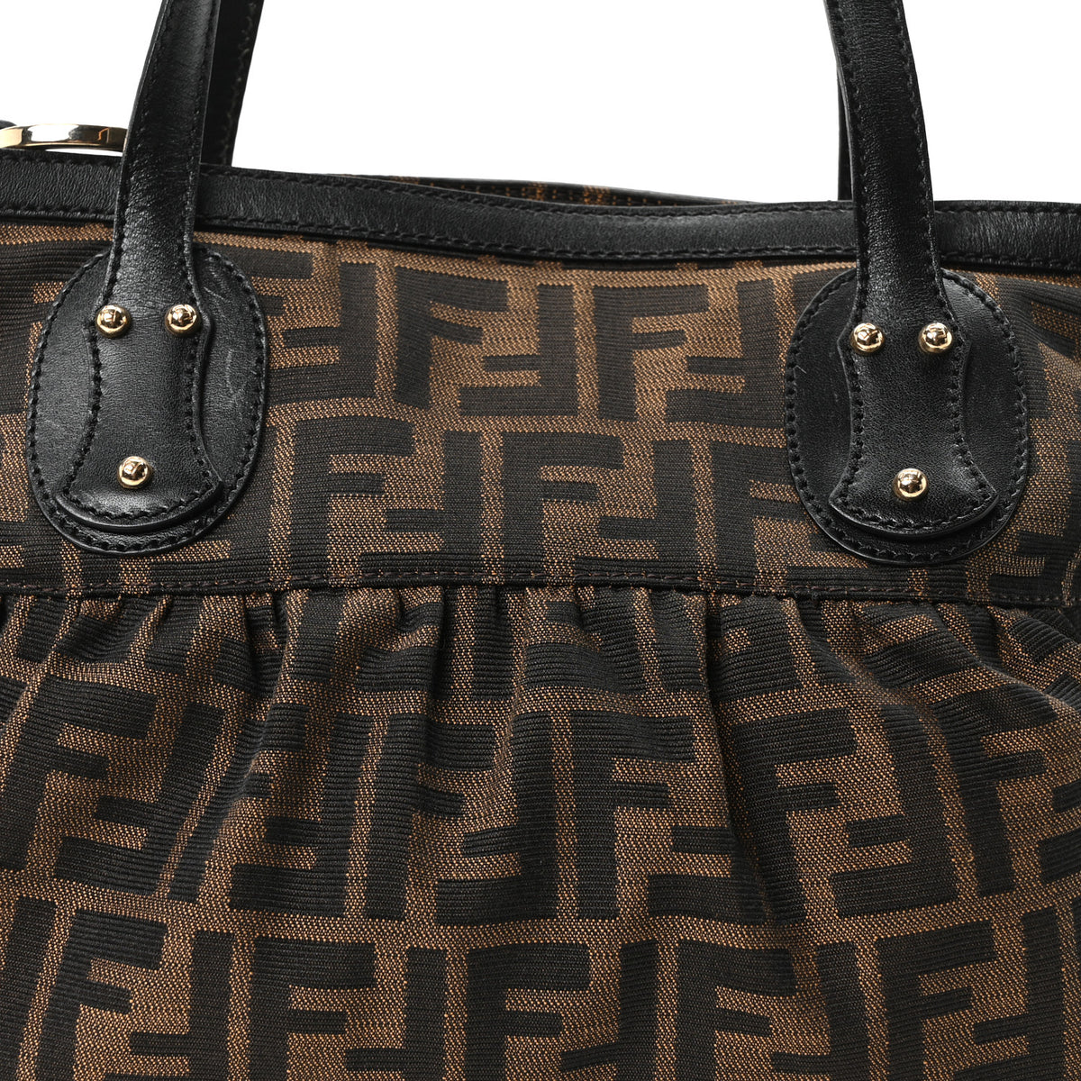 Fendi Zucca Shopping Tote Tobacco 7 of 9