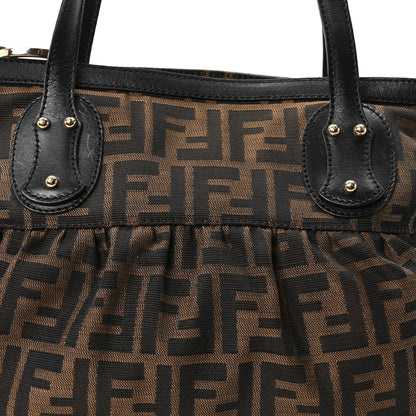 Fendi Zucca Shopping Tote Tobacco 7 of 9