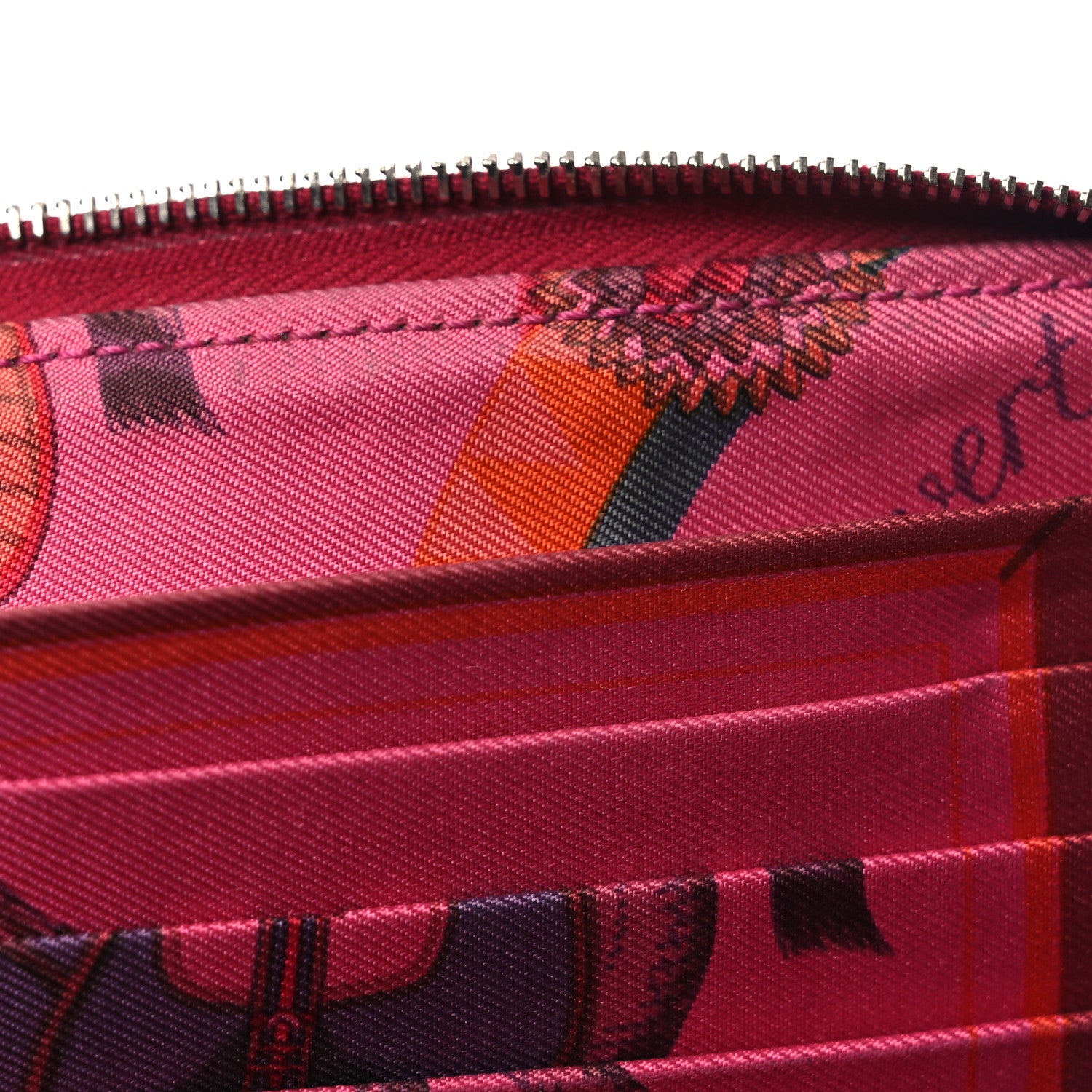 Hermes Epsom Silk'In Wallet Capucine 8 of 13