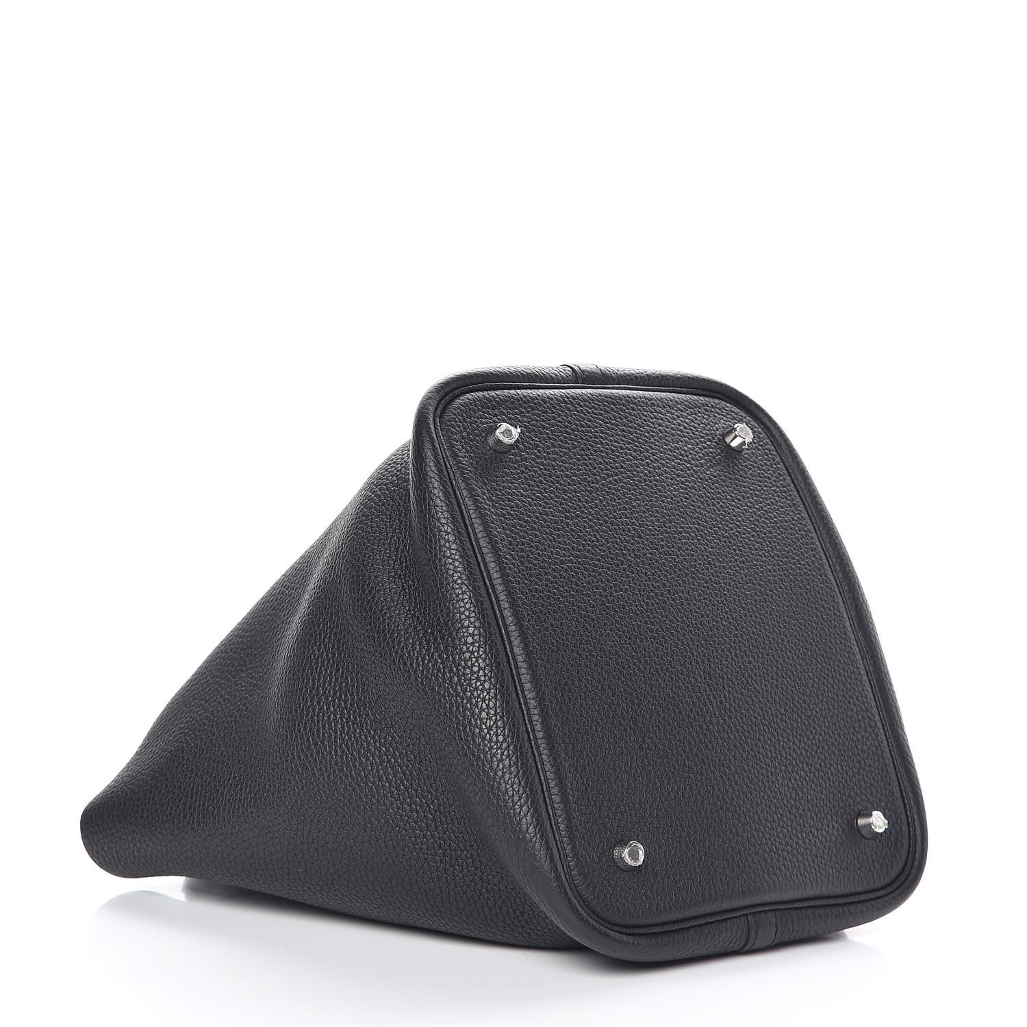 Hermes Taurillon Clemence Picotin Lock 22 MM Black 4 of 9
