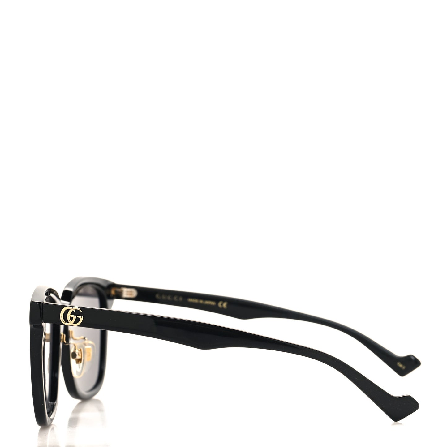 Acetate Square Frame Sunglasses GG1000SK Black