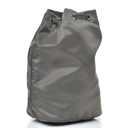 Prada Nylon Vela Drawstring Pouch Argilla 3 of 8