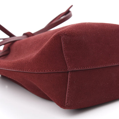 Mansur Gavriel Suede Mini Bucket Bag Rococo 6 of 10