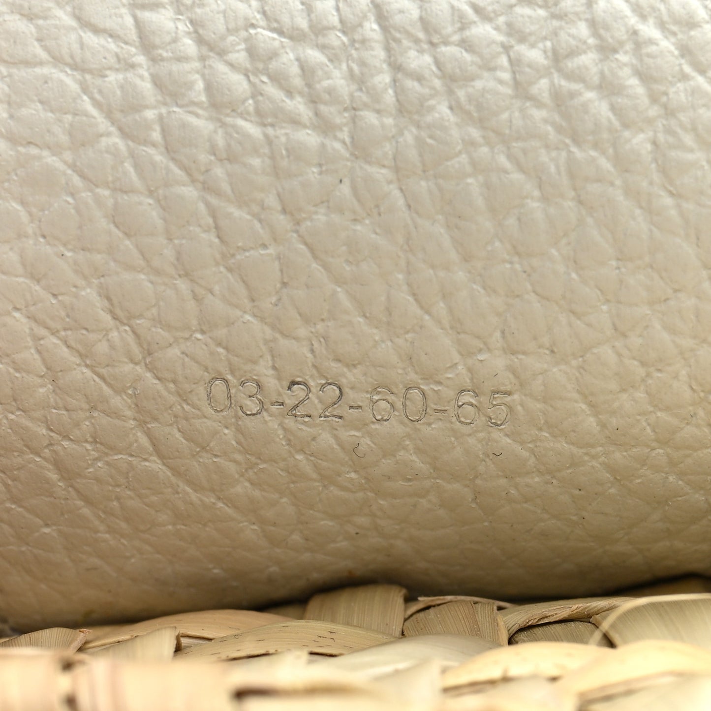 Raffia Calfskin Marcie Basket Small Marcie Round Crossbody Bag White