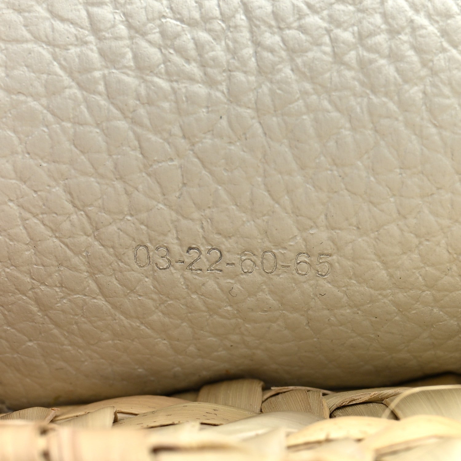 Chloe Raffia Calfskin Marcie Basket Small Marcie Round Crossbody Bag White 10 of 12