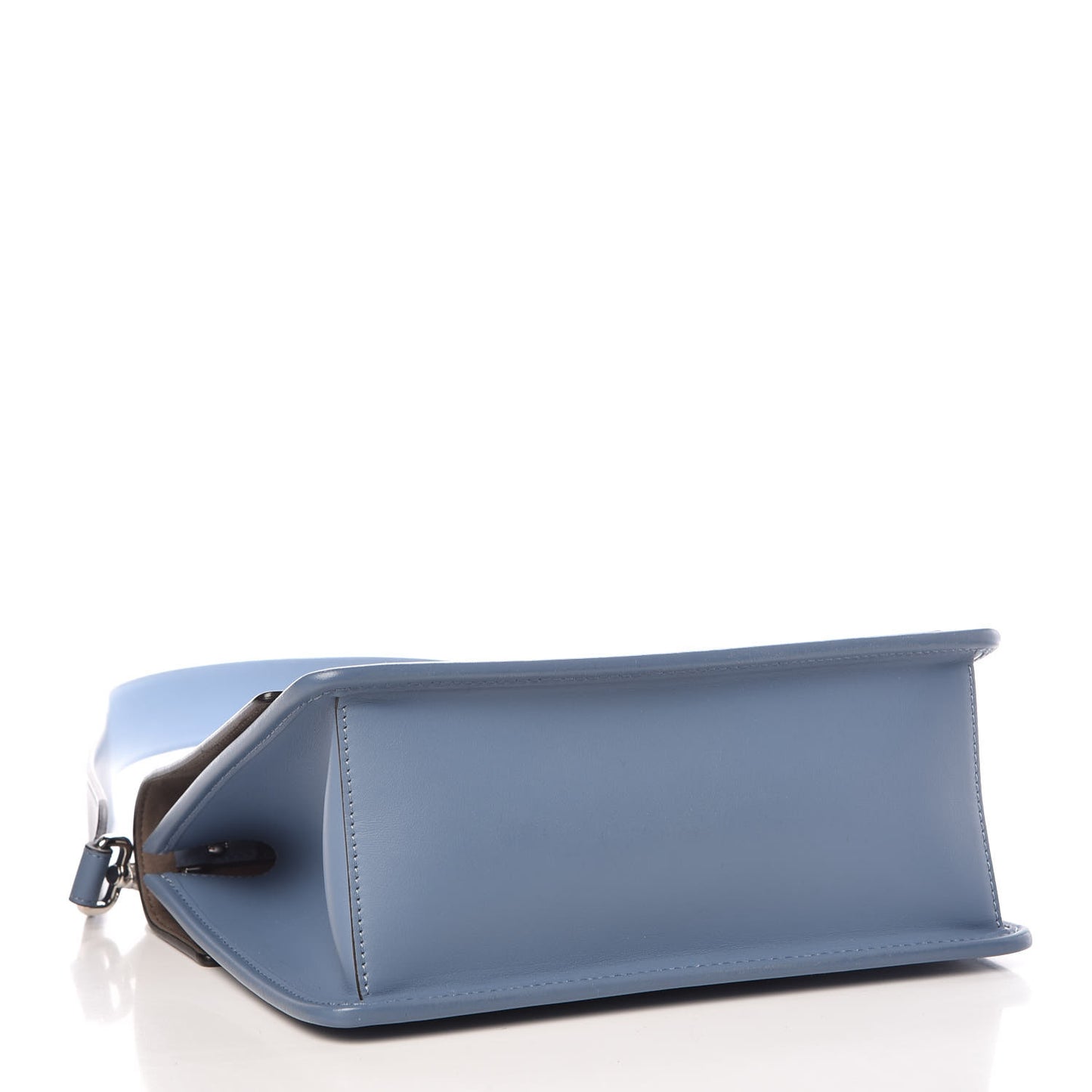 Vitello Century Opaco F is Fendi Kan I Shoulder Bag Ceruleo