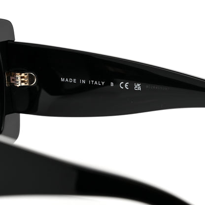 Chanel Acetate Rectangle Sunglasses 5435 Black 6 of 8