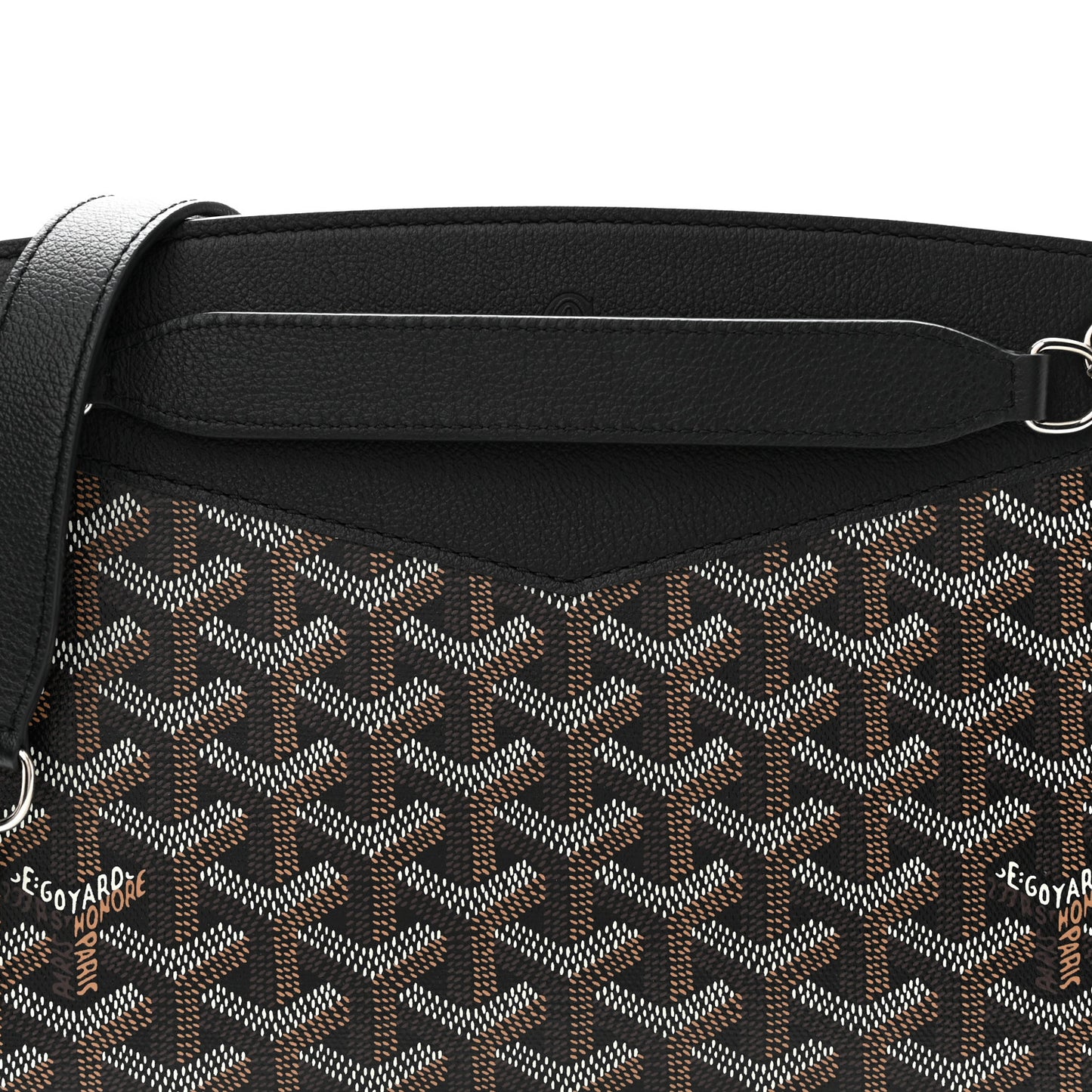 Goyardine Rouette Structure PM Black