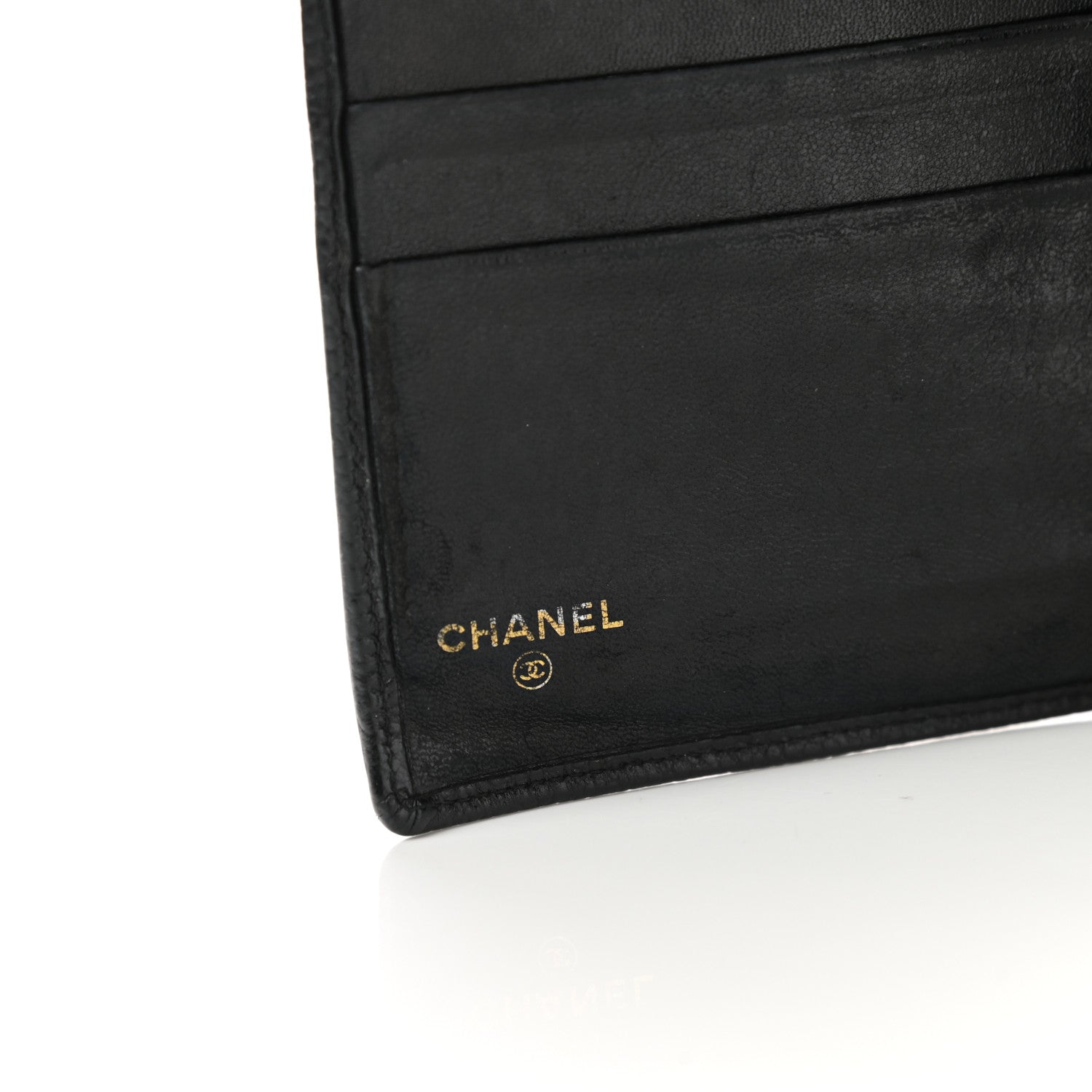 Chanel Caviar Stitched French Wallet Black 7 of 11