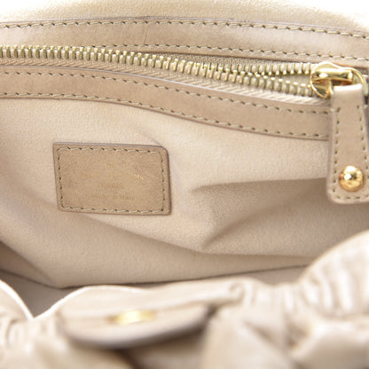 Louis Vuitton Lambskin Olympe Stratus PM Ecru 6 of 12