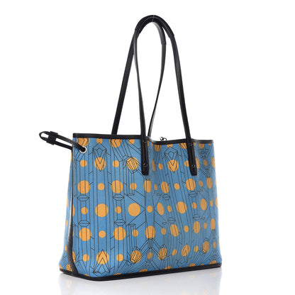 MCM Visetos Medium Project Reversible Shopper Tote Black 6 of 17