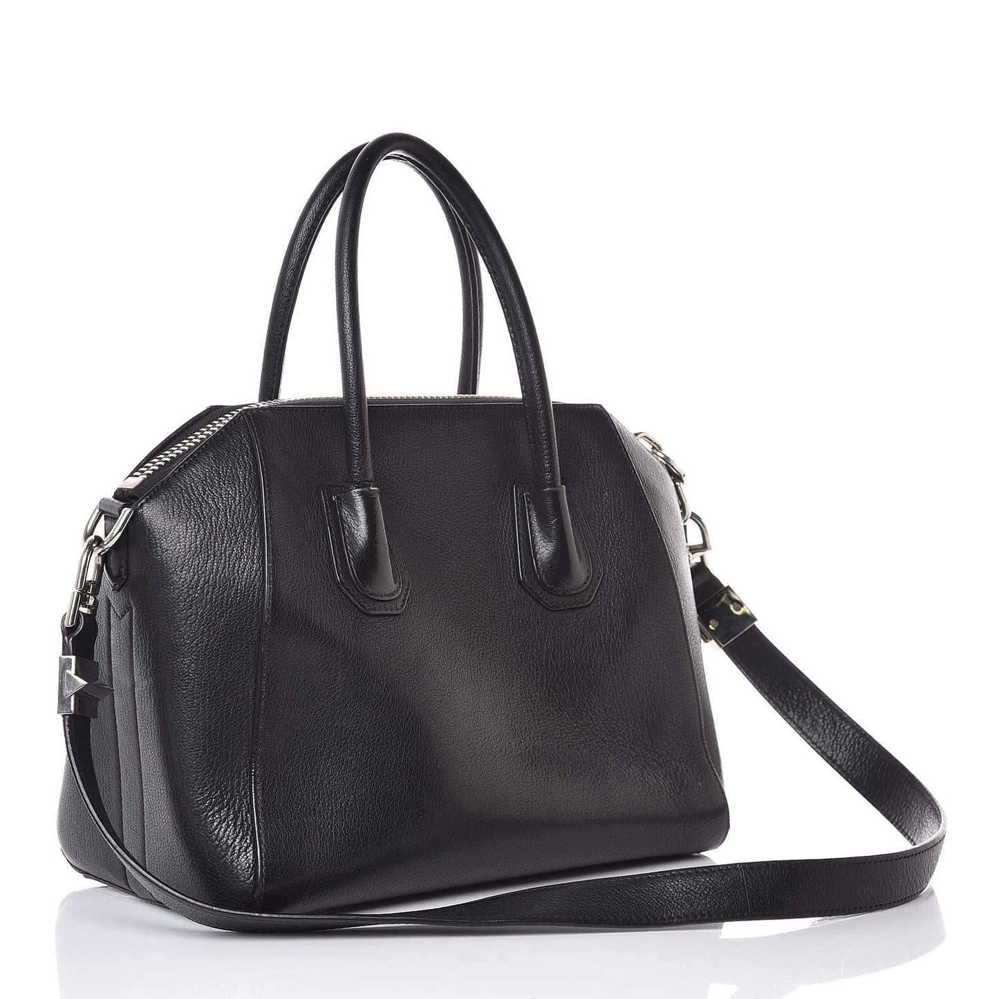 Sugar Goatskin Small Antigona Black