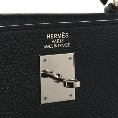 Hermes Taurillon Clemence Kelly Retourne 35 Black 5 of 11