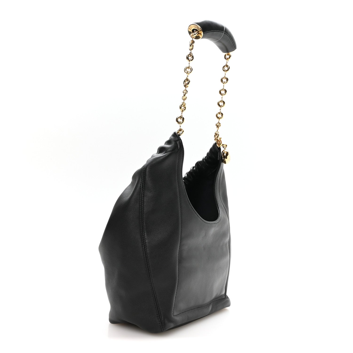 Loewe Buttery Nappa Lambskin Mini Squeeze Bag Black 2 of 8
