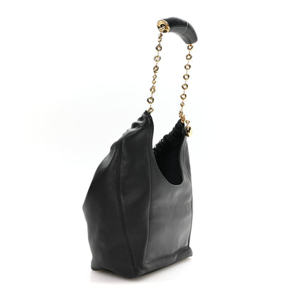 Loewe Buttery Nappa Lambskin Mini Squeeze Bag Black 2 of 8