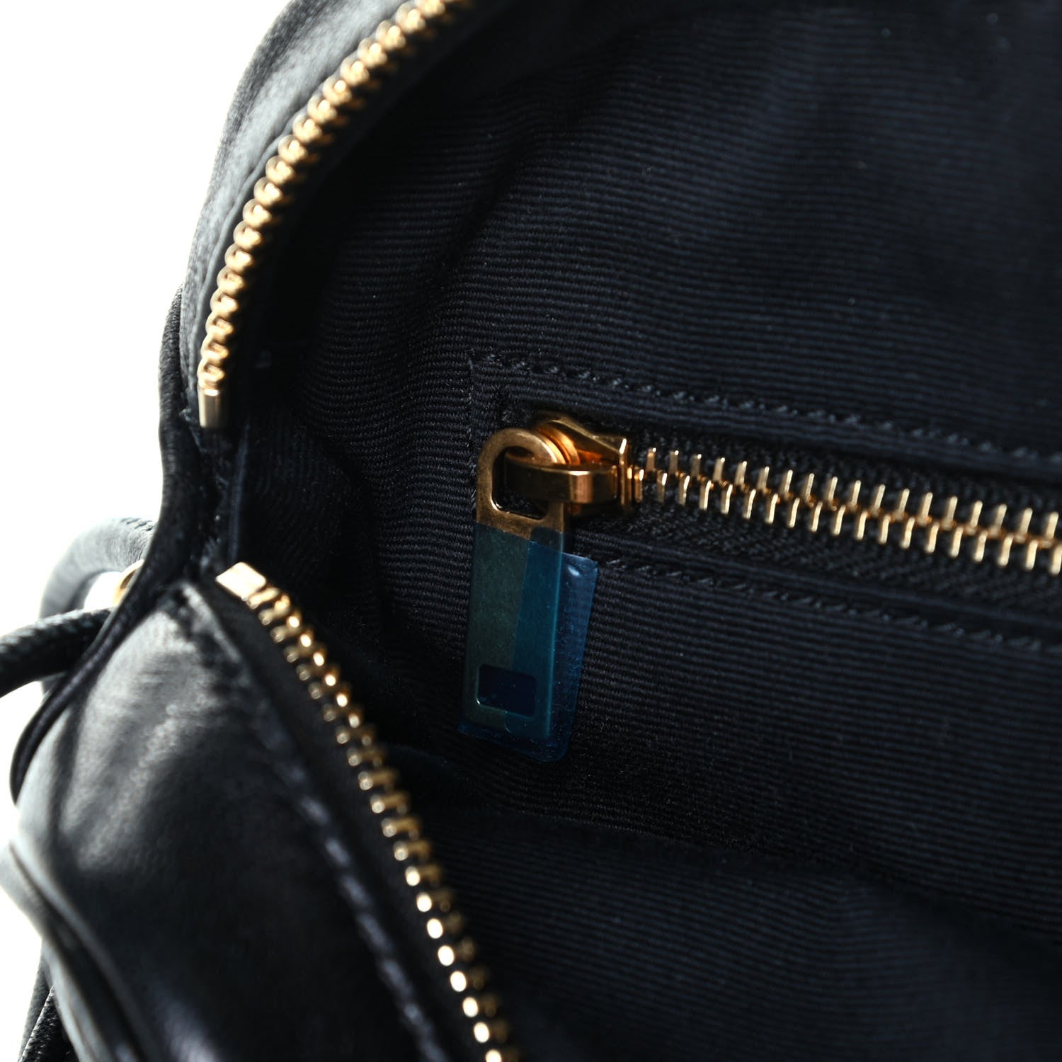 Saint Laurent Lambskin Quilted Victoire Camera Bag Black 6 of 7