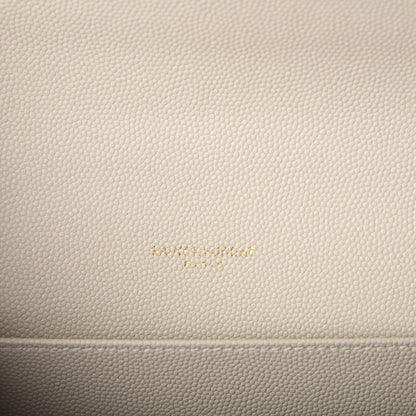 Saint Laurent Grain de Poudre Mini Uptown Crossbody Bag Porcellana 5 of 7