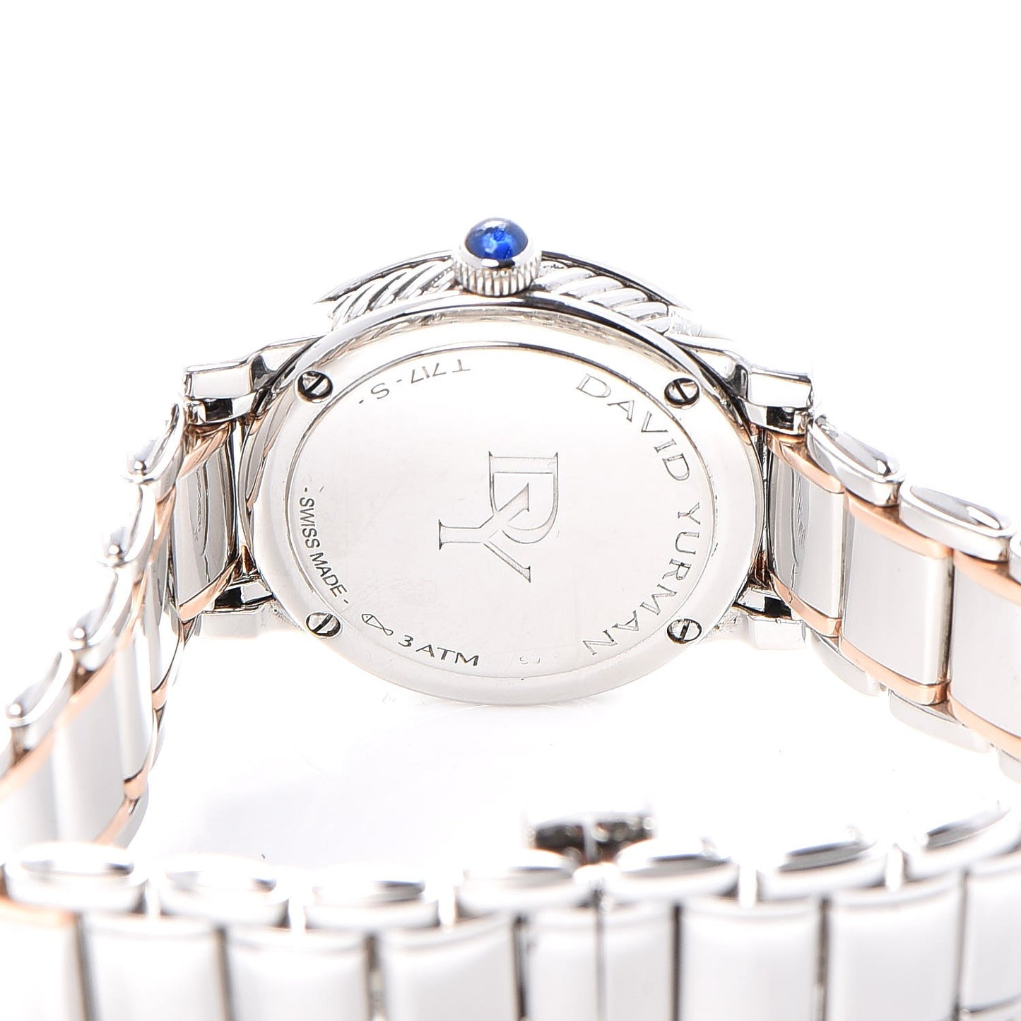 Stainless Steel 18K Rose Gold Diamond Mother of Pearl 30mm Classic Quartz Watch