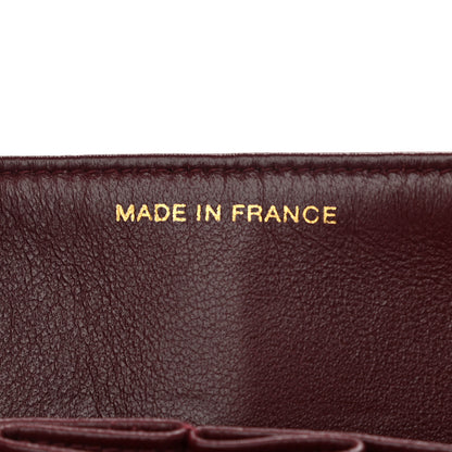 Chanel Lambskin Quilted Medium Double Flap Black 7 of 13