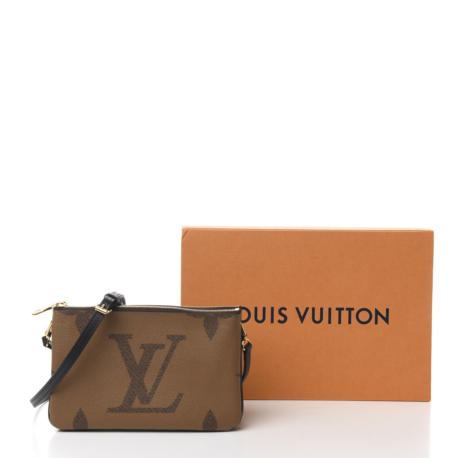 Louis Vuitton Reverse Monogram Giant Double Zip Pochette 10 of 10