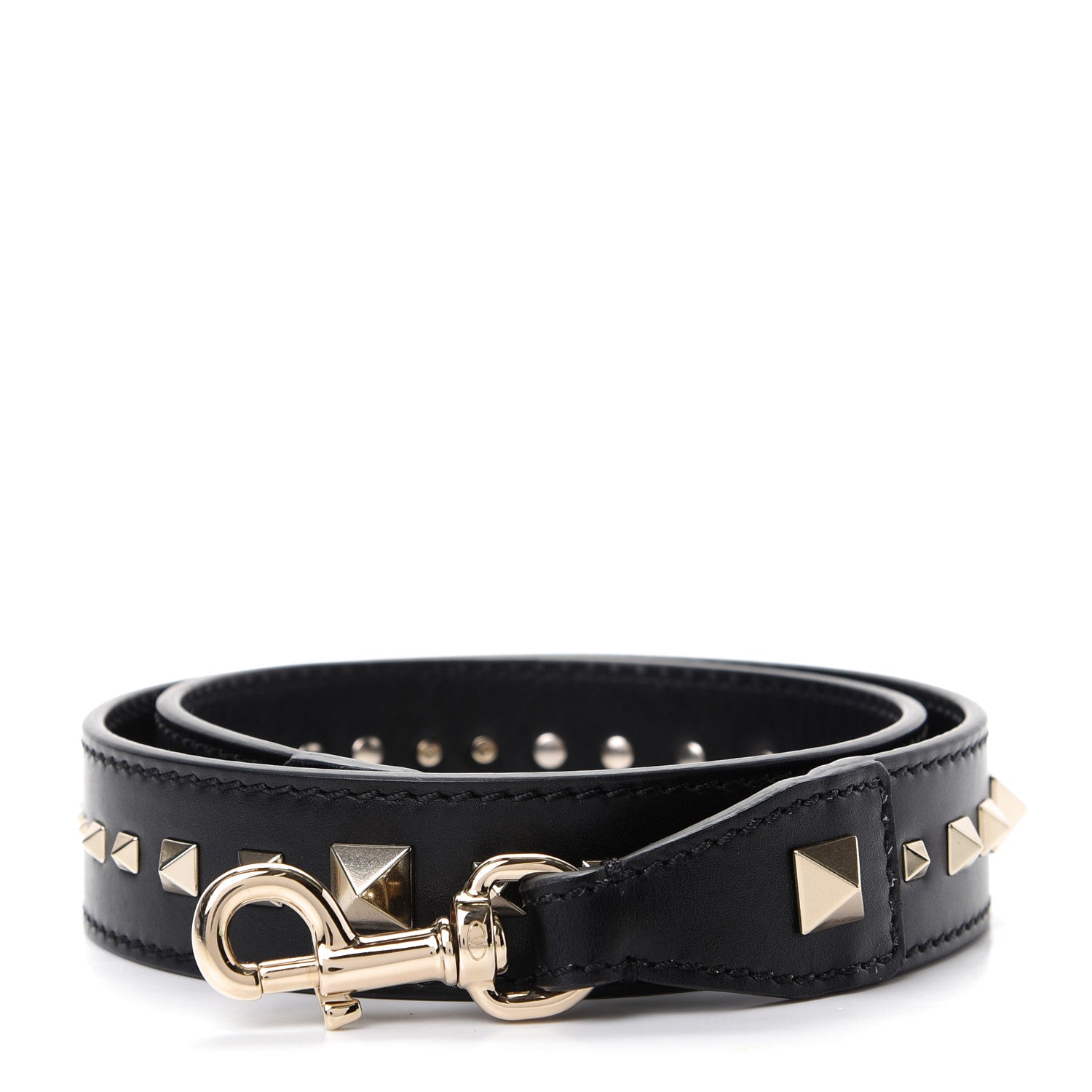 Valentino Garavani Nappa Rockstud Shoulder Strap Black 1 of 5
