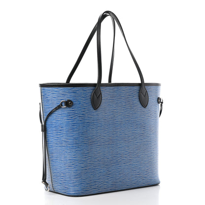 Louis Vuitton Epi Neverfull MM Denim Light 3 of 9