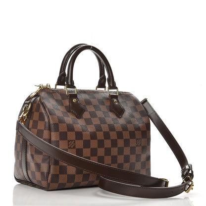 Louis Vuitton Damier Ebene Speedy Bandouliere 25 4 of 8