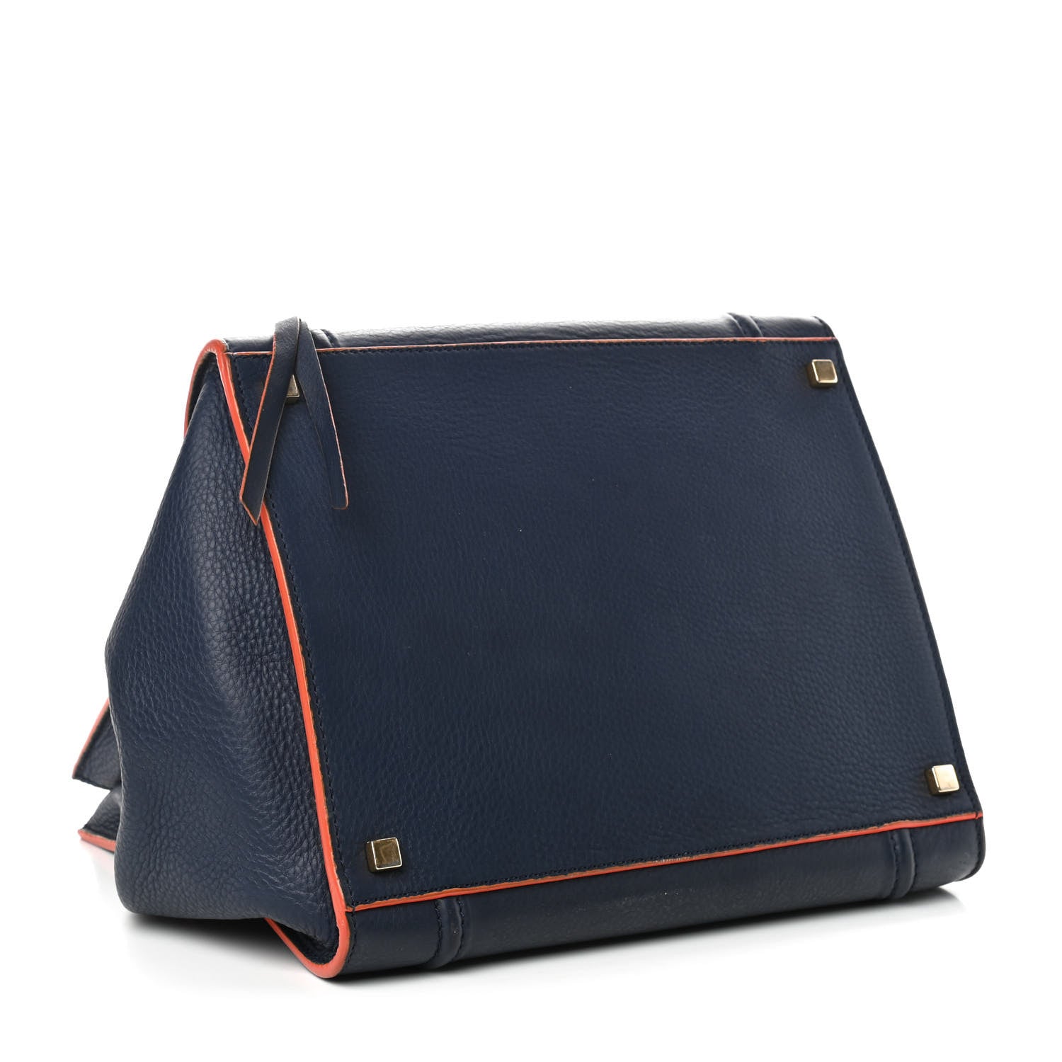 Celine Supple Calfskin Medium Phantom Luggage Midnight 4 of 9
