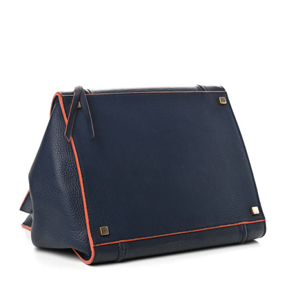 Celine Supple Calfskin Medium Phantom Luggage Midnight 4 of 9