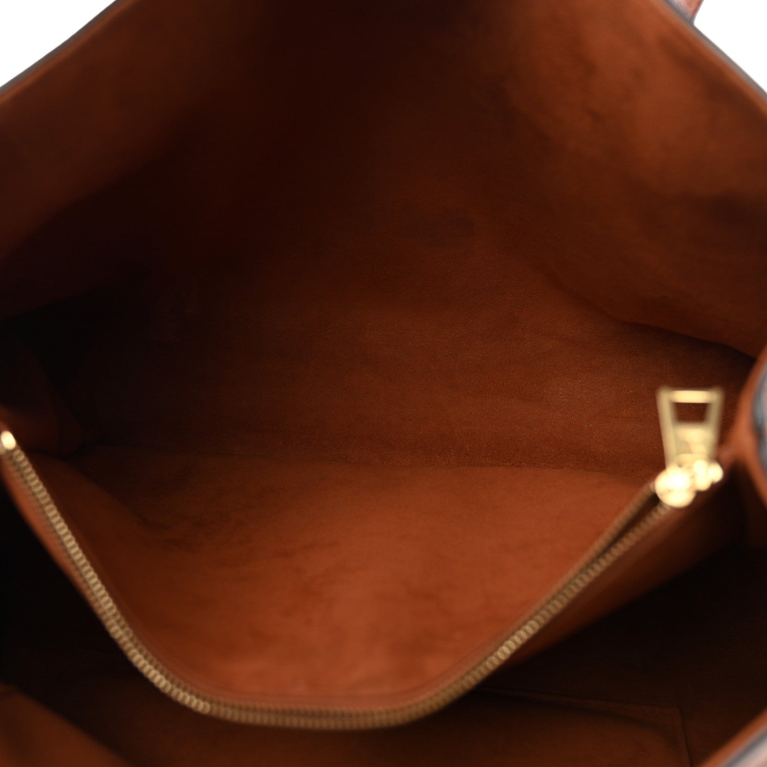 Louis Vuitton Grained Calfskin Lockme Shopper Chataigne 5 of 11