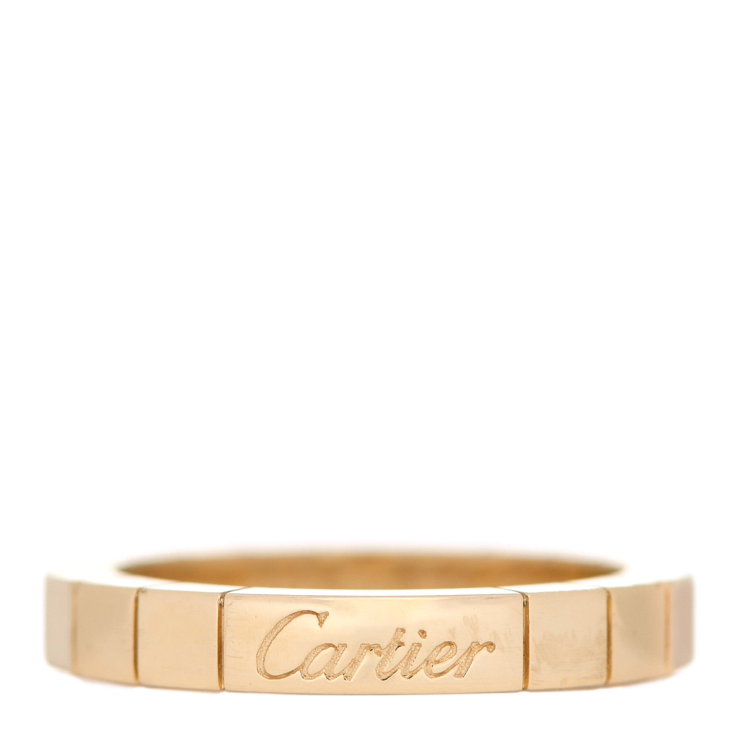 Cartier 18K Yellow Gold Lanieres Ring 50 5.25 1 of 5