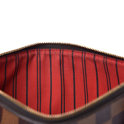 Louis Vuitton Damier Ebene Neverfull MM GM Pochette 13 of 13