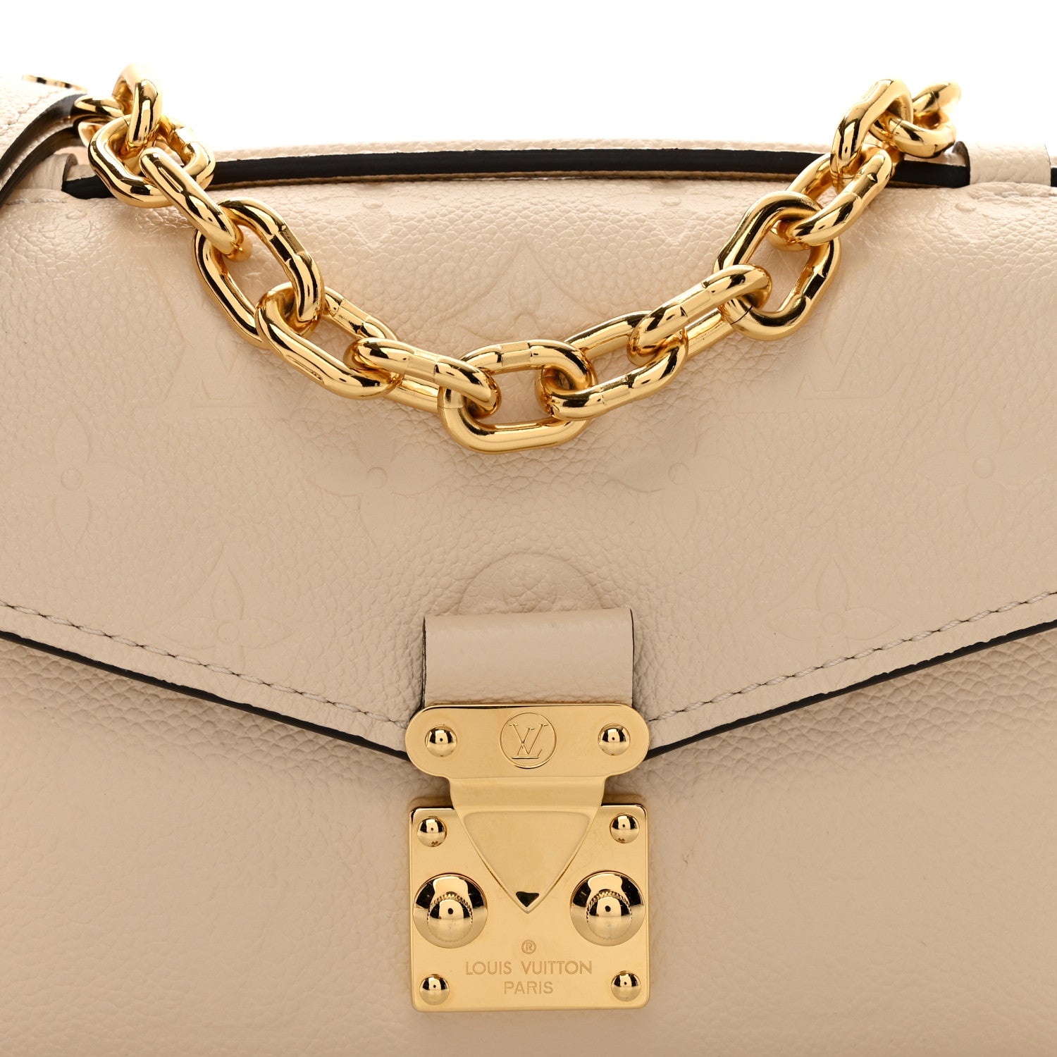 Louis Vuitton Empreinte Pochette Metis East West Cream 5 of 9