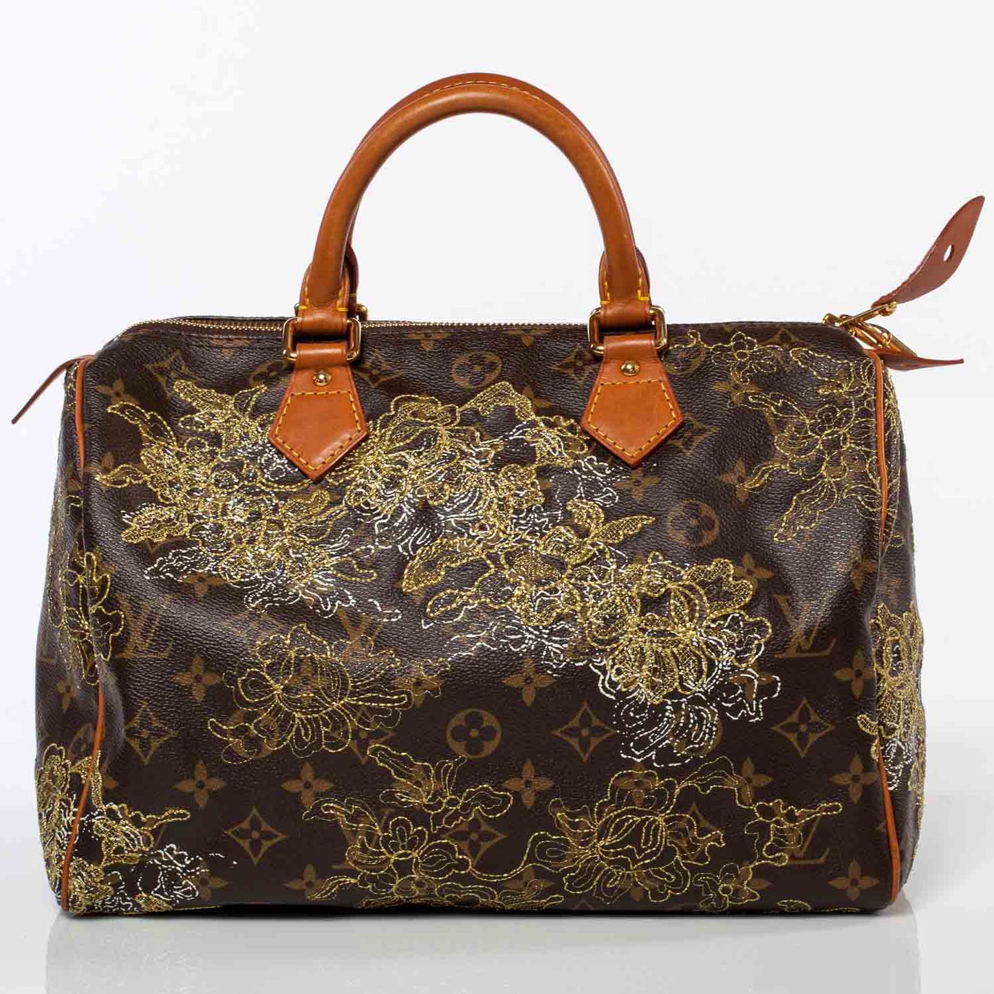Monogram Dentelle Speedy 30 Gold