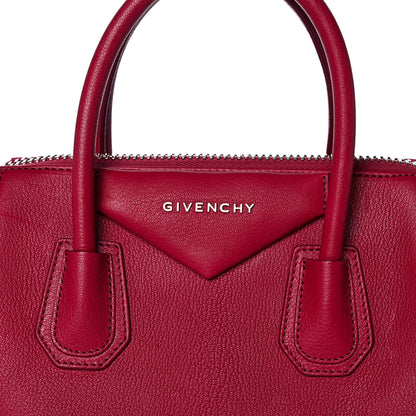 Givenchy Sugar Goatskin Small Antigona Raspberry 10 of 10