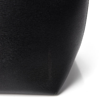 Mansur Gavriel Saffiano Mini Bucket Bag Black Flamma 10 of 19
