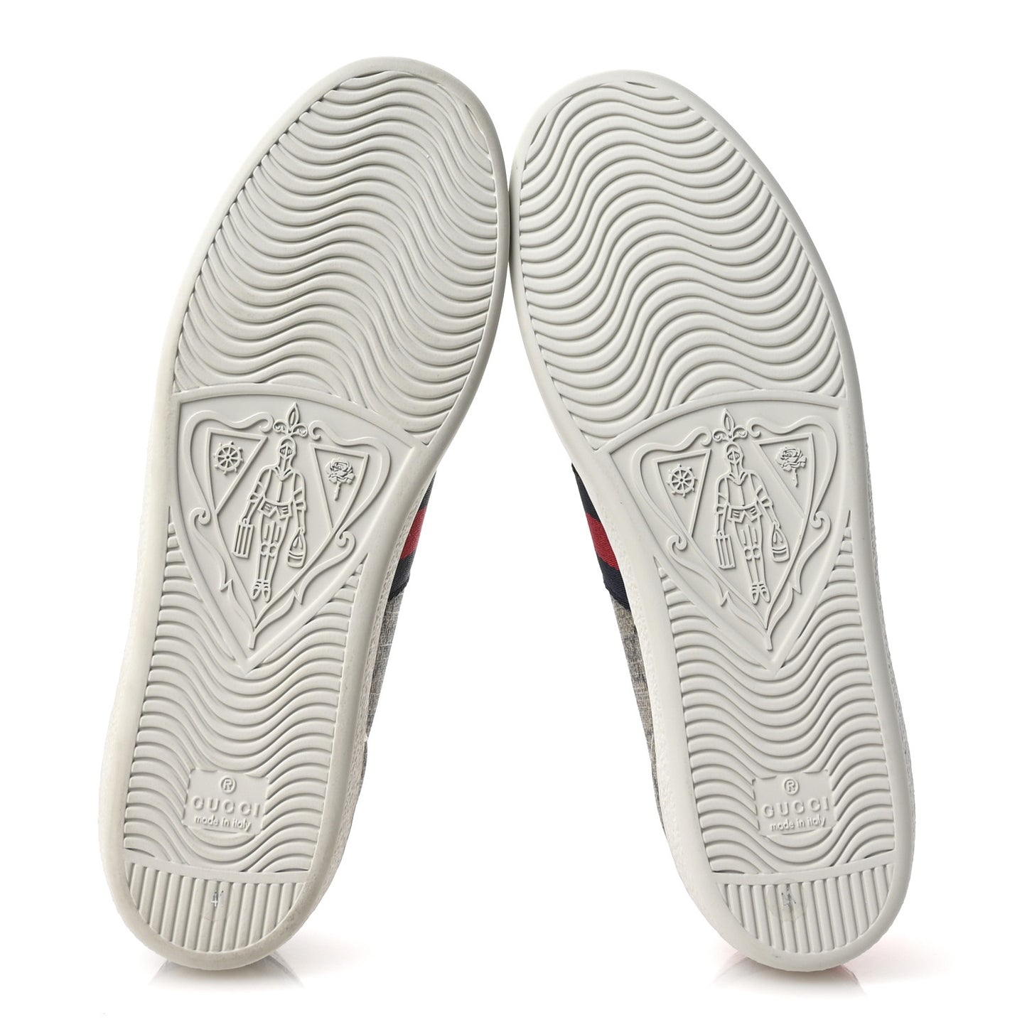 GG Supreme Monogram Womens Ace Low-Top Sneaker 41 Beige