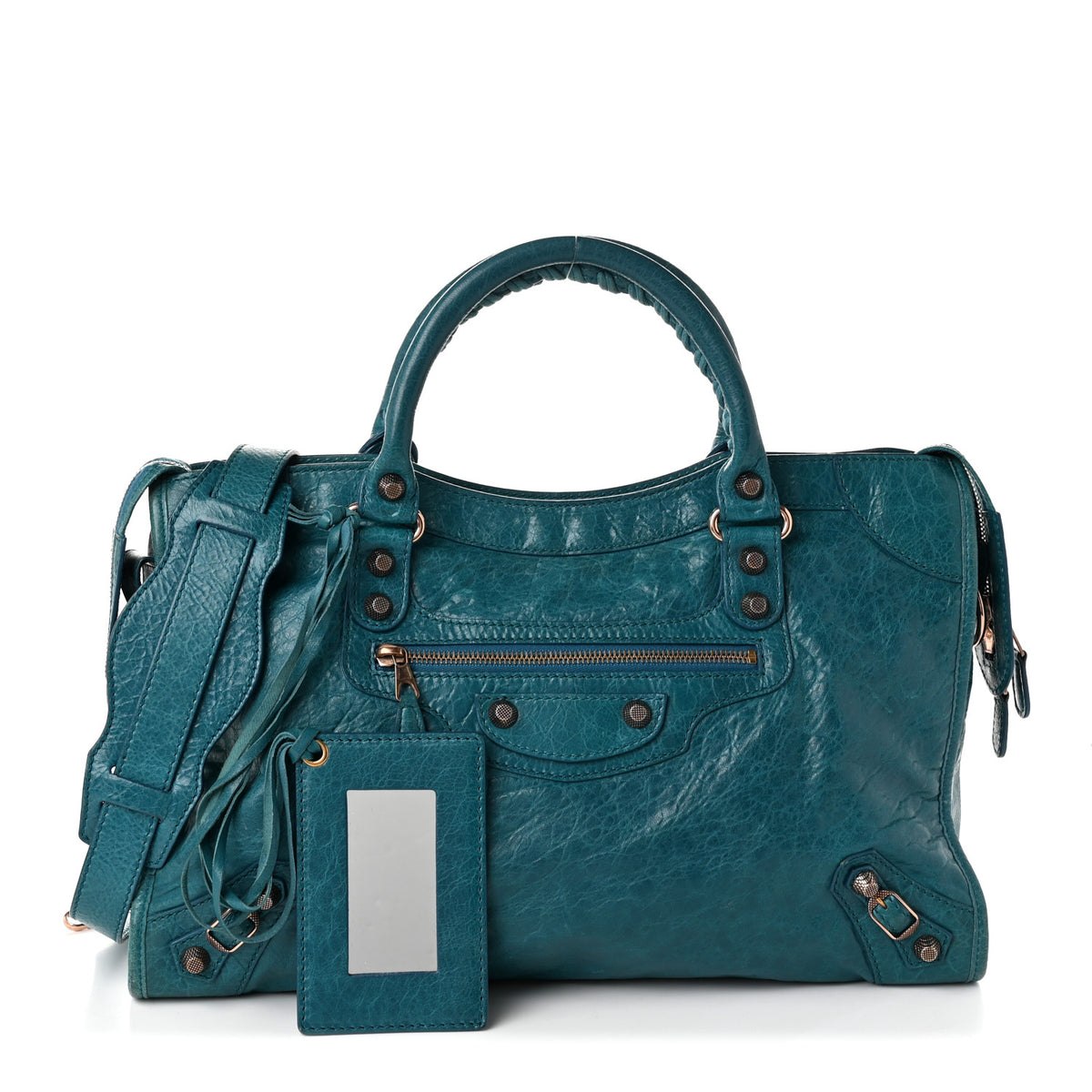 Agneau Giant 12 Rose Gold Hardware City Lagon